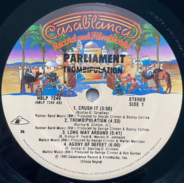 Parliament – Trombipulation LP vinyl record, image 6 of 9