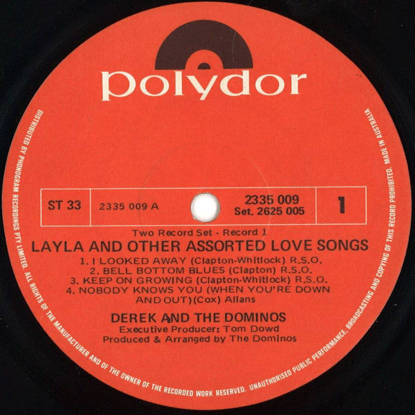 Derek & The Dominos – Layla And Other Assorted Love Songs (2xLP) LP vinyl record, image 5 of 8