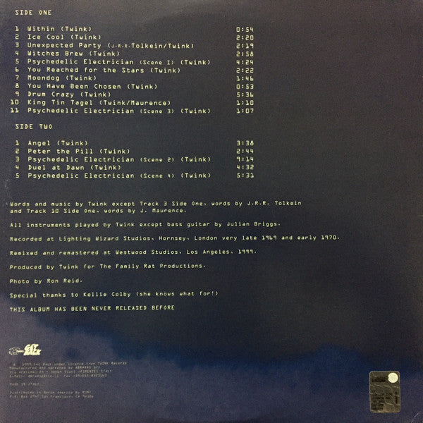 Twink – The Lost Experimental Recordings 1970 LP vinyl record, image 4 of 6