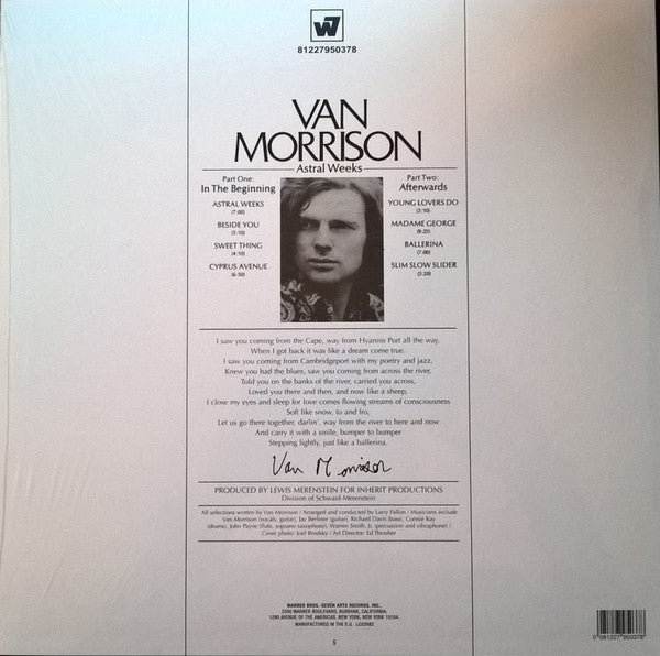 Van Morrison – Astral Weeks LP vinyl record, image 2 of 9
