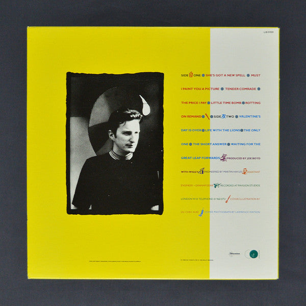 Billy Bragg – Workers Playtime LP vinyl record, image 2 of 2
