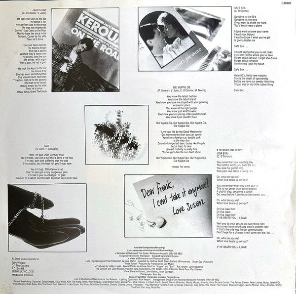 Painters And Dockers – Kiss My Art LP vinyl record, image 6 of 7