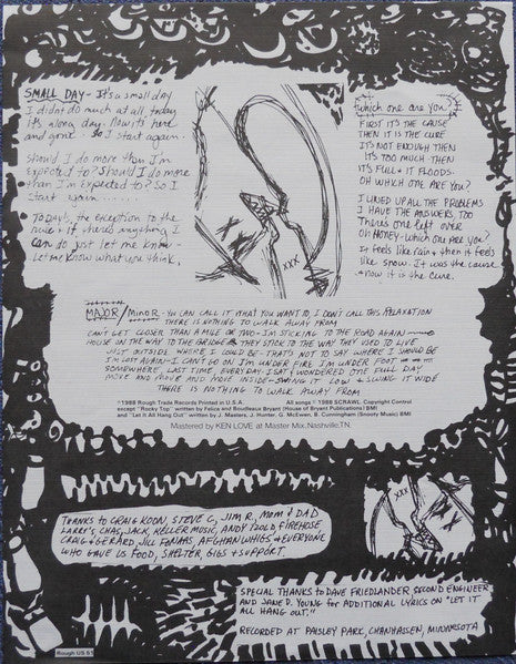 Scrawl – He's Drunk LP vinyl record, image 6 of 6