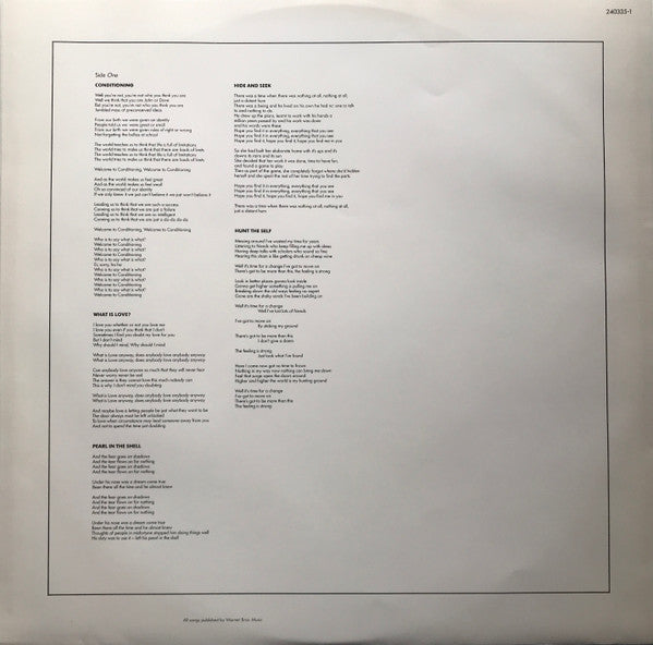 Howard Jones – Human's Lib LP vinyl record, image 5 of 6