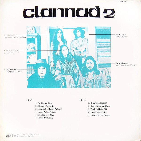 Clannad – Clannad 2 LP vinyl record, image 2 of 4