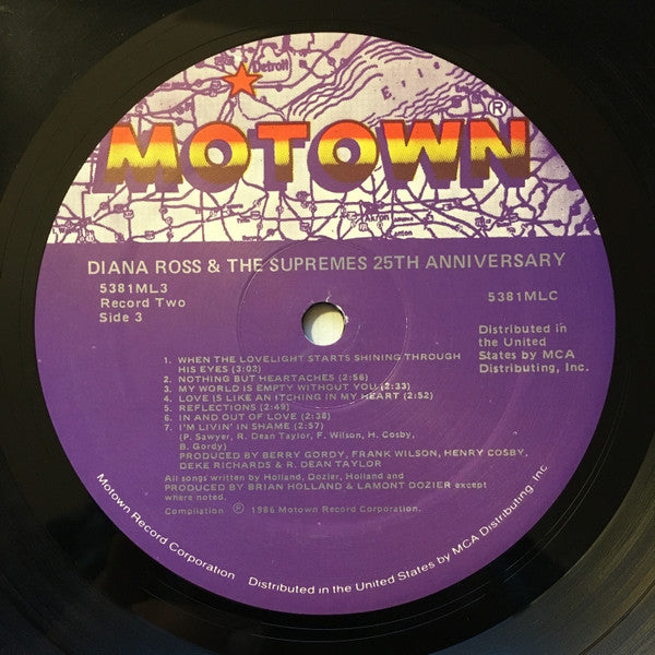 The Supremes – 25th Anniversary (3xLP) LP vinyl record, image 7 of 10
