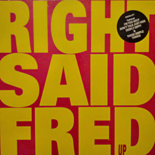 Right Said Fred – Up LP vinyl record, image 1 of 6