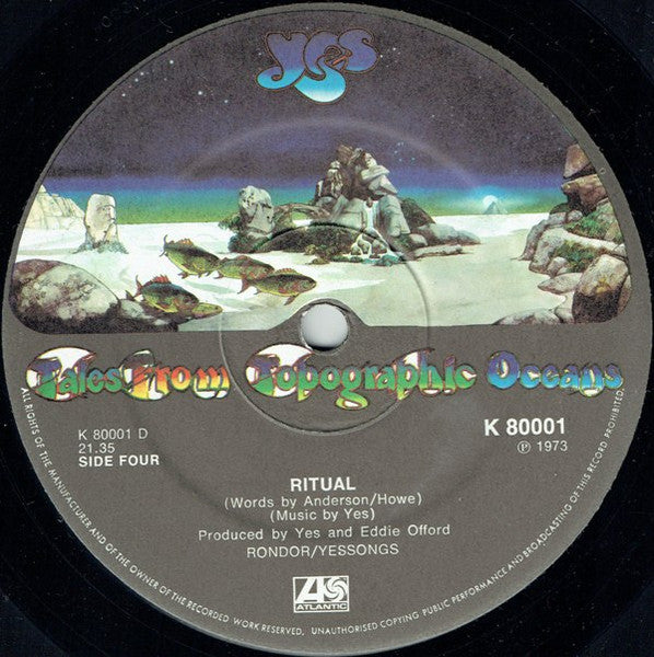 Yes – Tales From Topographic Oceans (2xLP) LP vinyl record, image 8 of 9