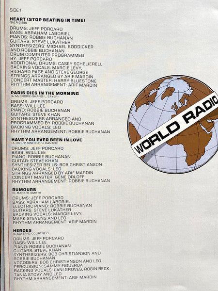 Leo Sayer – World Radio LP vinyl record, image 4 of 7