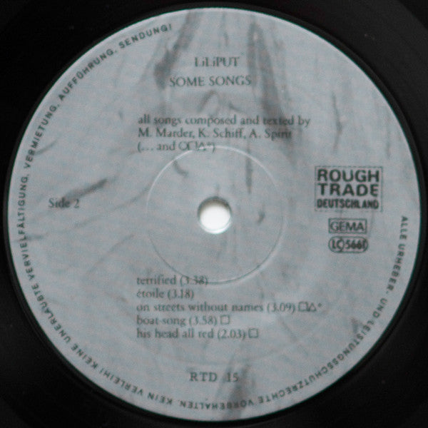 LiLiPUT – Some Songs LP vinyl record, image 4 of 9