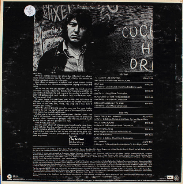 Alex Harvey – Alex Harvey LP vinyl record, image 2 of 4