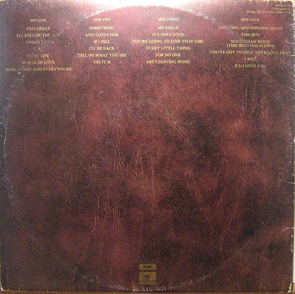 The Beatles – Love Songs (2xLP) LP vinyl record, image 3 of 7