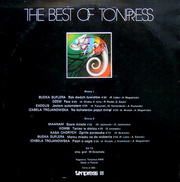Various – The Best Of Tonpress LP vinyl record, image 2 of 4
