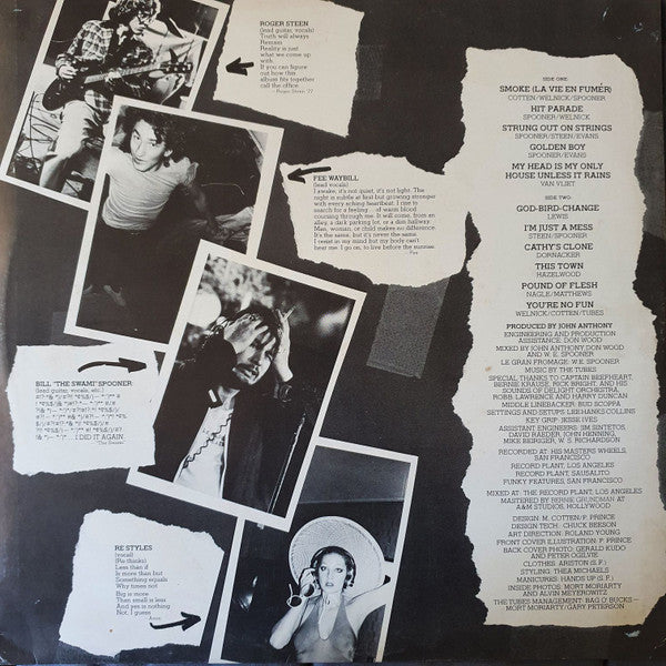The Tubes – Now LP vinyl record, image 4 of 6