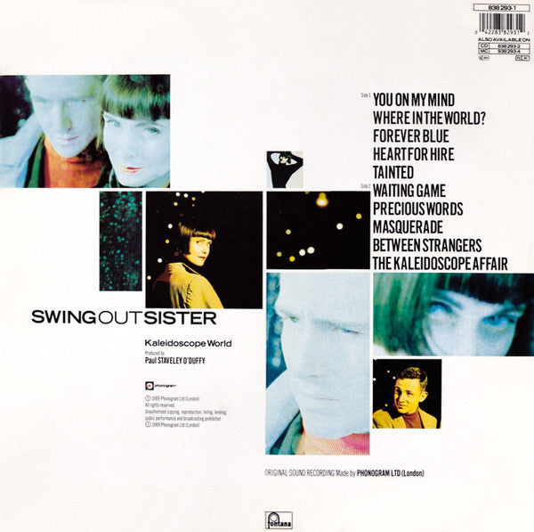 Swing Out Sister – Kaleidoscope World LP vinyl record, image 2 of 7