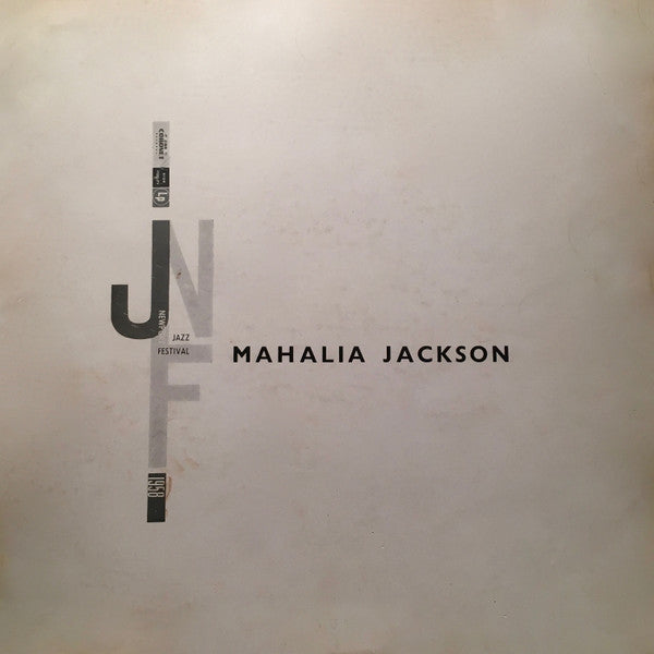 Mahalia Jackson – Newport 1958 LP vinyl record, image 1 of 4