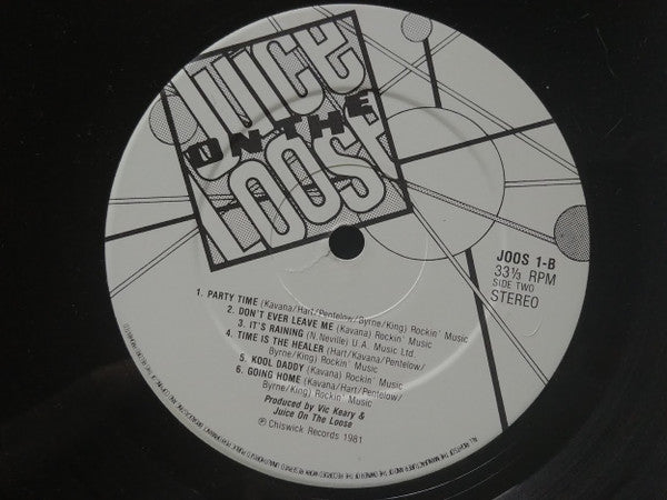 Juice On The Loose – Juice On The Loose LP vinyl record, image 4 of 4