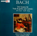 Johann Sebastian Bach, Johannes Koch, Gustav Leonhardt – Drei Sonaten Für Viola Da Gamba Und Cembalo BWV 1027 · 1028 · 1029 LP vinyl record, image 1 of 4