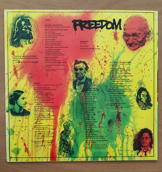 Santana – Freedom LP vinyl record, image 6 of 6
