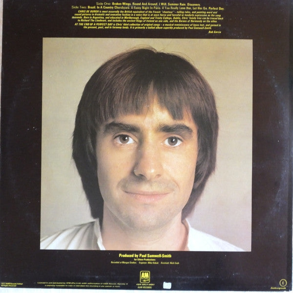 Chris de Burgh – At The End Of A Perfect Day LP vinyl record, image 2 of 7