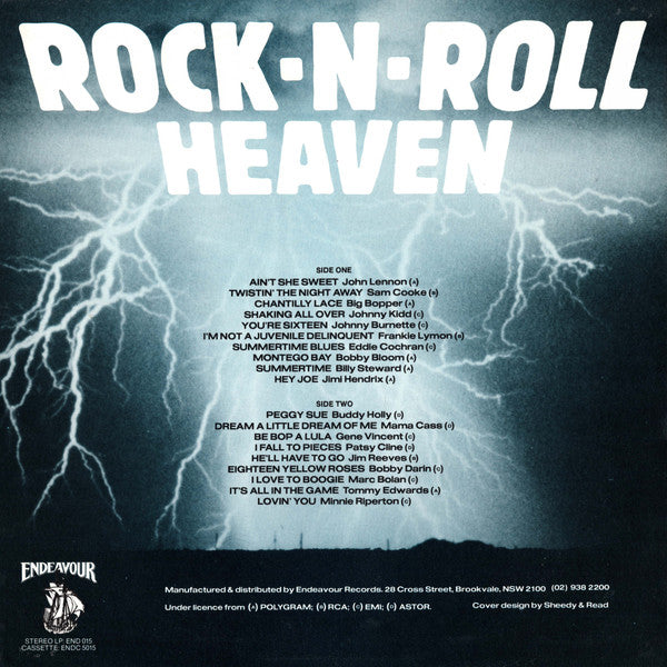 Various – Rock-N-Roll Heaven LP vinyl record, image 2 of 5