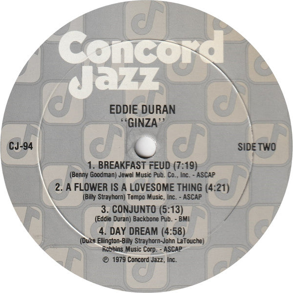 Eddie Duran – Ginza LP vinyl record, image 4 of 4