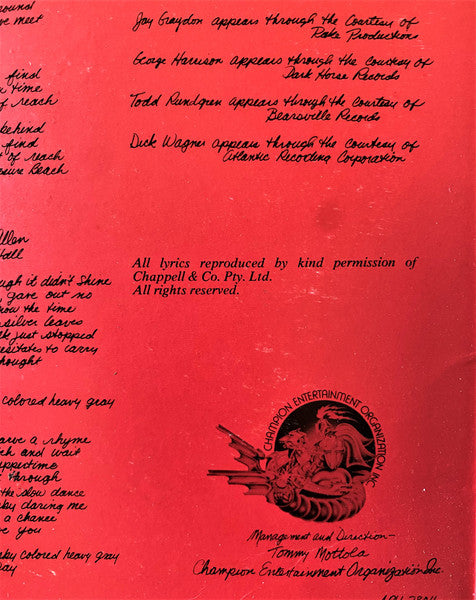 Daryl Hall & John Oates – Along The Red Ledge LP vinyl record, image 5 of 9
