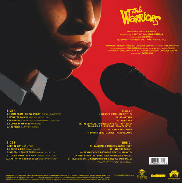 Various – The Warriors (Music From The Motion Picture) (2xLP) LP vinyl record, image 5 of 6