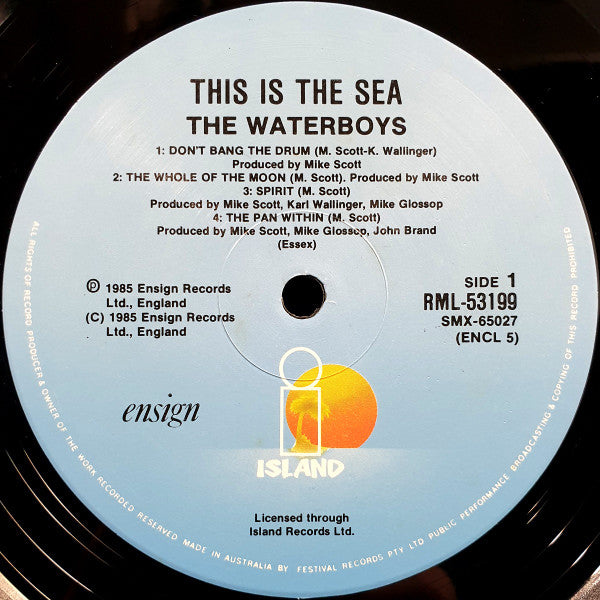 The Waterboys – This Is The Sea LP vinyl record, image 3 of 6