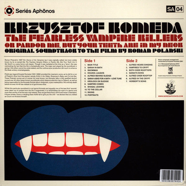 Krzysztof Komeda – Dance Of The Vampires LP vinyl record, image 2 of 7