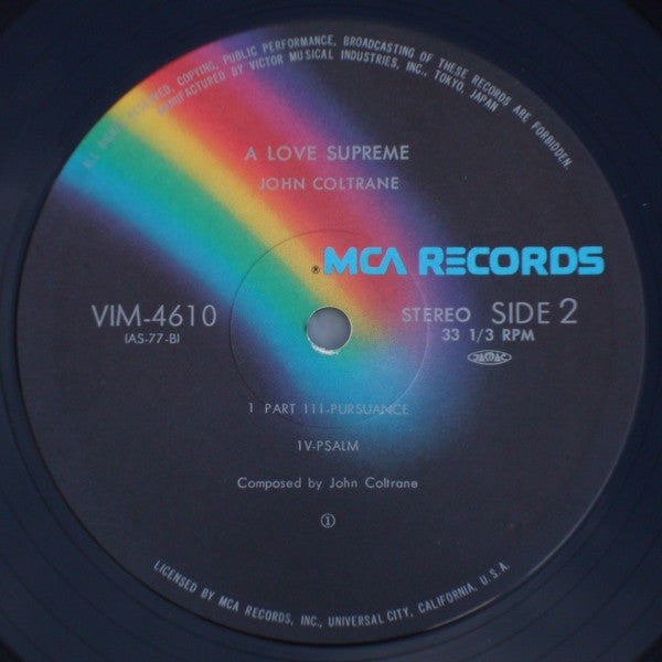 John Coltrane – A Love Supreme LP vinyl record, image 9 of 10