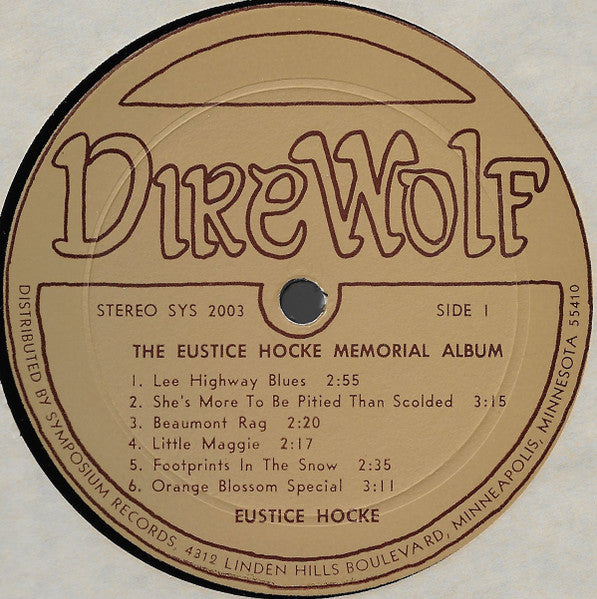 Dire Wolf – The Eustice Hocke Memorial Album LP vinyl record, image 3 of 4