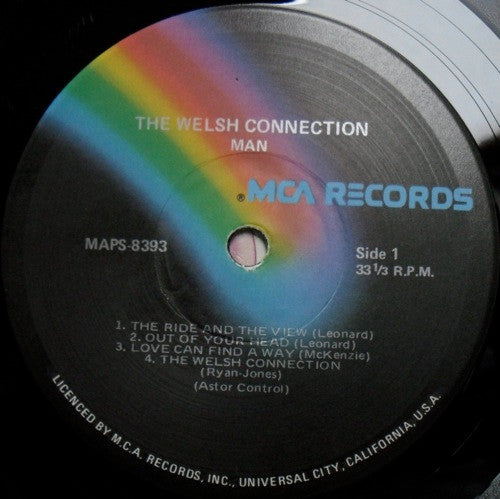 Man – The Welsh Connection LP vinyl record, image 3 of 3