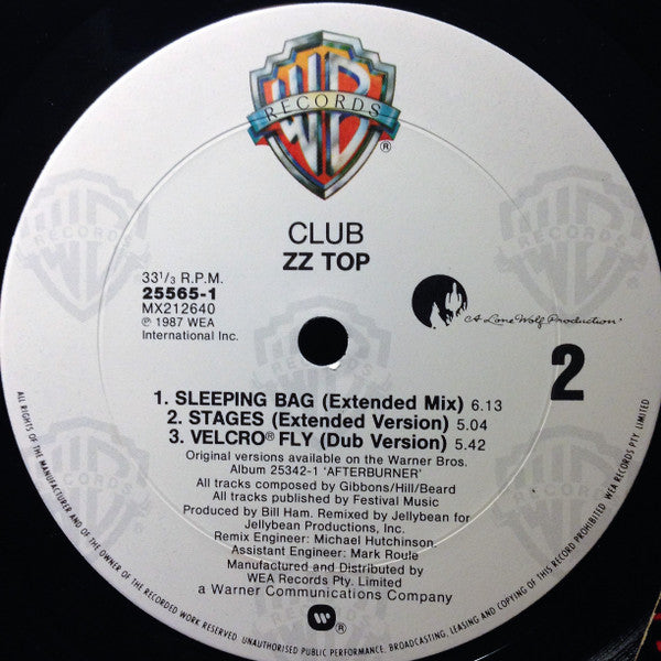 ZZ Top – Club 12" vinyl record, image 4 of 4