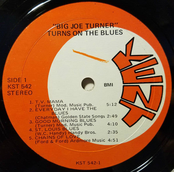 Big Joe Turner – Turns On The Blues LP vinyl record, image 5 of 6