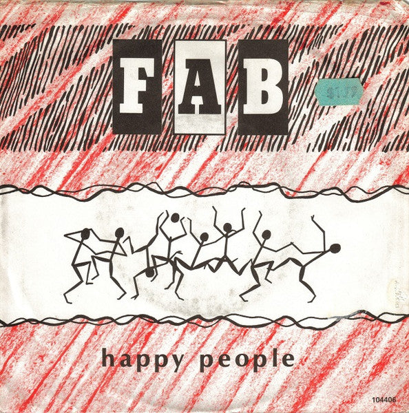 F A B – Happy People 7" vinyl record, image 1 of 4