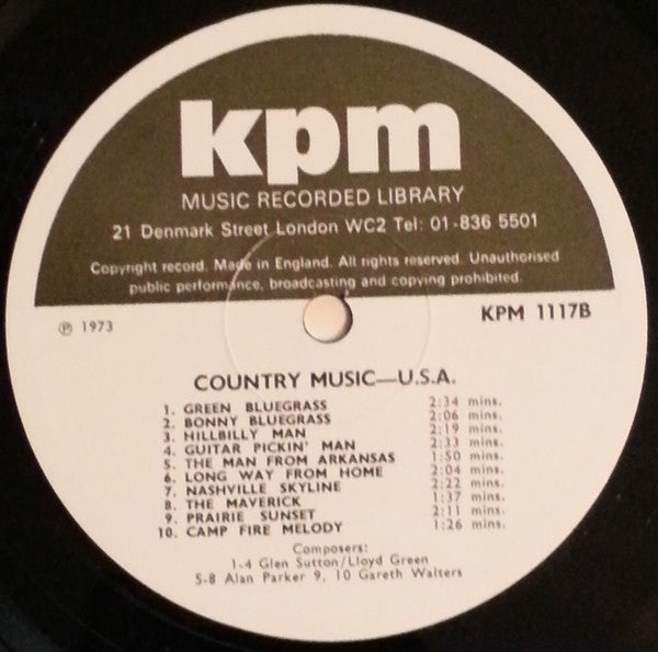 Various – The Western Hemisphere - Volume 1 LP vinyl record, image 3 of 3
