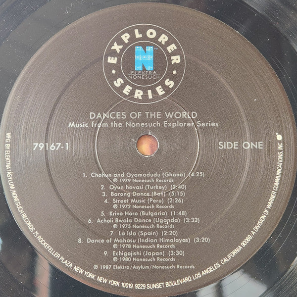 Various – Dances Of The World LP vinyl record, image 3 of 3