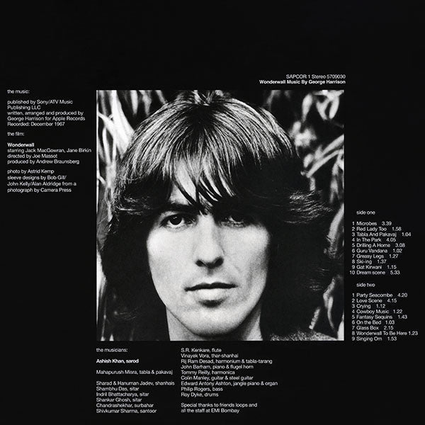 George Harrison – Wonderwall Music LP vinyl record, image 3 of 7
