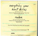 Daryl Hall & John Oates – Everything Your Heart Desires 7" vinyl record, image 2 of 4