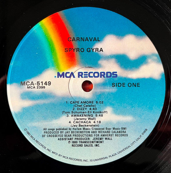 Spyro Gyra – Carnaval LP vinyl record, image 3 of 10