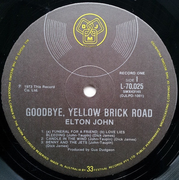 Elton John – Goodbye Yellow Brick Road (2xLP) LP vinyl record, image 7 of 10