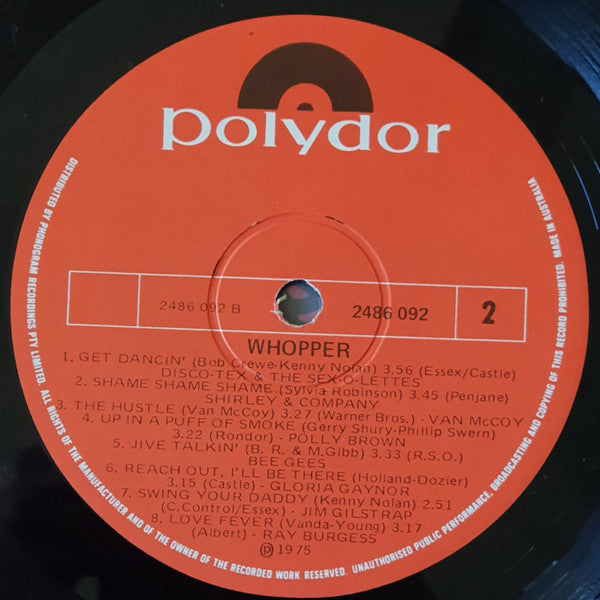 Various – Whopper LP vinyl record, image 4 of 4