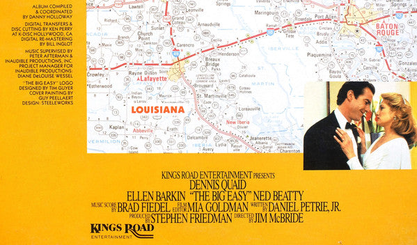 Various – The Big Easy (Original Motion Picture Soundtrack) LP vinyl record, image 6 of 6