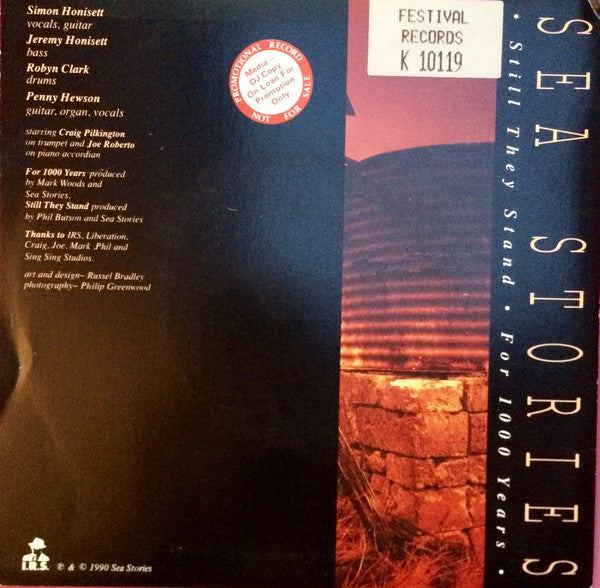 Sea Stories – Still They Stand 7" vinyl record, image 2 of 3