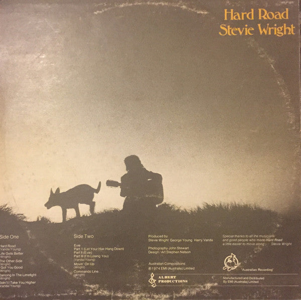 Stevie Wright – Hard Road LP vinyl record, image 2 of 4