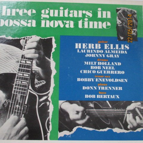 Herb Ellis – Three Guitars In Bossa Nova Time LP vinyl record, image 1 of 3