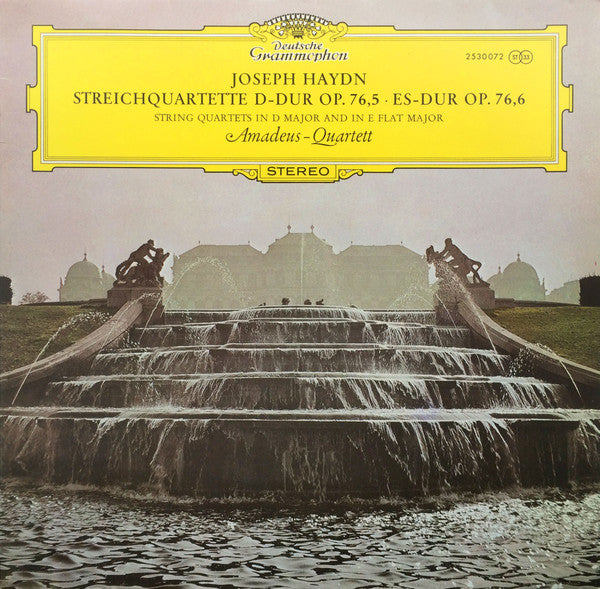 Joseph Haydn, Amadeus-Quartett – Streichquartette D-Dur Op.76,5 • Es-Dur Op.76,6