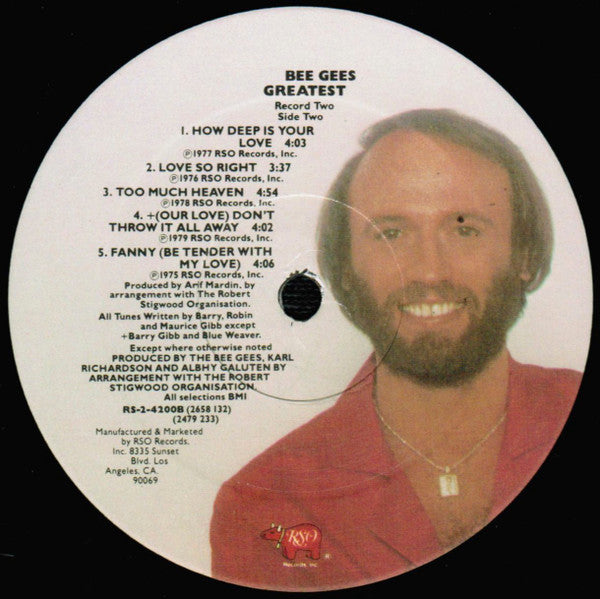 Bee Gees – Bee Gees Greatest (2xLP) LP vinyl record, image 9 of 10