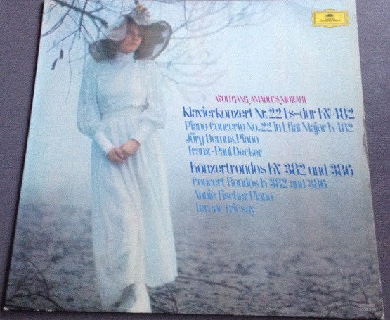 Wolfgang Amadeus Mozart, Jörg Demus, Franz-Paul Decker, Annie Fischer, Ferenc Fricsay – Klavierkonzert Nr:22 Es-Dur KV 482 / Konzertrondos KV 382 Und 386 LP vinyl record
